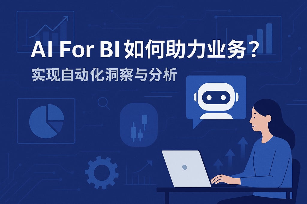 AI For BI如何助力业务？实现自动化洞察与分析